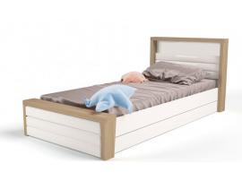 Кровать с мягким изножьем MIX №4