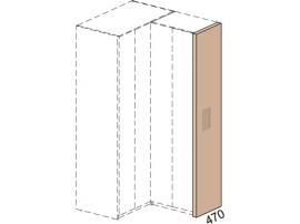 Стенка вертикальная шкафа 52H110 Leona