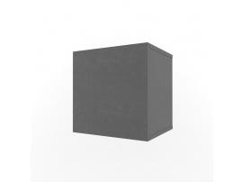 Полка куб c фасадом НьюТон Грей изображение 3
