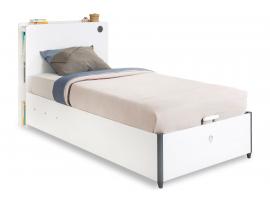 Кровать с подъемным механизмом White 100х200 (1705) изображение 1