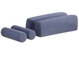 Подушки для кровати-дивана (3462) голубые изображение 1