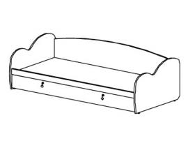 Тахта с выдвижной кроватью Миа СФ-148603 изображение 1