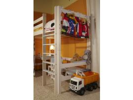 Кровать-чердак с детским столиком и полками Классик изображение 8