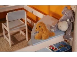 Кровать-чердак с детским столиком и полками Классик изображение 11
