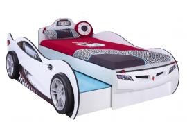 Кровать-машина c выдвижной кроватью Champion Racer 90х190/90х180 (1310) изображение 1