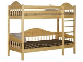 Кровать двухъярусная с нижней тахтой и лестницей Фрея изображение 1
