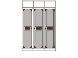 Шкаф 3-х дверный с нишами, декоративный фасад Nivona 9BC13D изображение 1