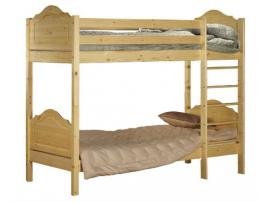 Кровать двухъярусная с нижней кроватью и лестницей Кая изображение 1