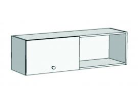 Шкаф навесной с 1 фасадом 2 секциями A12-110 изображение 2