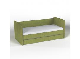 Мягкая кровать Айрис Catania (олива) изображение 1