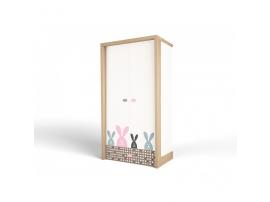 Шкаф 2-х дверный MIX Bunny изображение 2