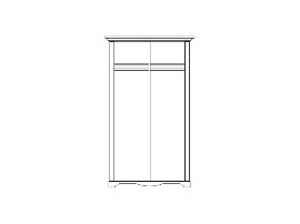Шкаф 2-х дверный изображение 4