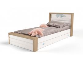 Кровать с мягким изножьем MIX Ocean №4 изображение 1