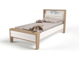 Кровать с мягким изножьем MIX Ocean №2 изображение 1