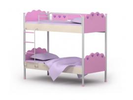 Кровать двухъярусная Pink