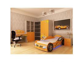 Кровать машина Champion (оранжевая) изображение 5