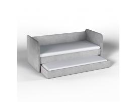 Мягкая кровать Айрис (серый) изображение 3