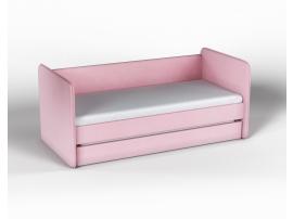 Мягкая кровать Айрис (розовый) изображение 1
