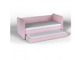 Мягкая кровать Айрис (розовый) изображение 3
