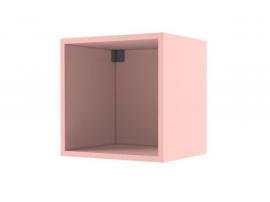 Полка куб НьюТон розовая