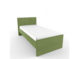 Мягкая кровать островная (олива) изображение 1