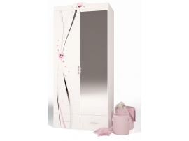 Шкаф 2-х дверный с зеркалом Princess изображение 1