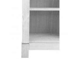 Шкаф для книг Рауна 00 (белый воск) изображение 6