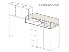 Кровать для двухъярусного блока Гео Сафари 92K151 изображение 1