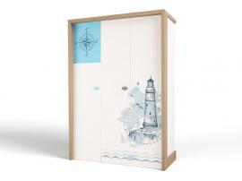 Шкаф 3-х дверный MIX Ocean изображение 1