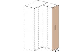 Стенка вертикальная шкафа 52H110 Leona