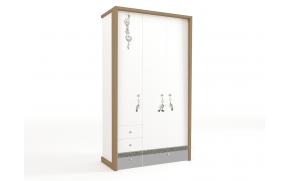 Шкаф 3-х дверный с ящиками MIX Ловец снов