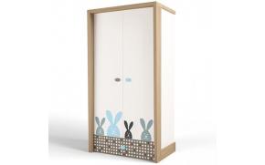 Шкаф 2-х дверный MIX Bunny