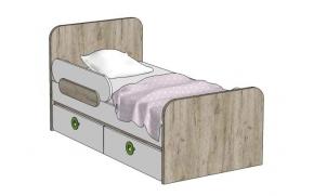Кровать с 2-мя ящиками (универсальная) MB2-160Q MINI PRINT