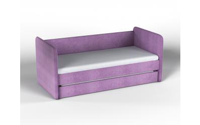 Мягкая кровать Айрис (фиолет)