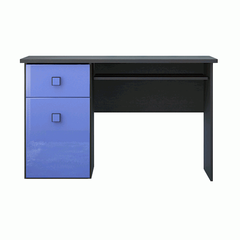 Стол письменный синий E-120 Аватар