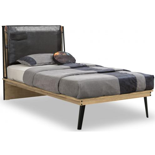 Кровать Wood Metal 100х200 (1301)
