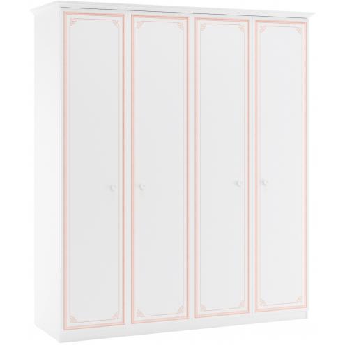 Шкаф 4-х дверный Selena Pink (1003)