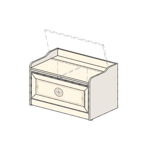 Тумба-ящик для игрушек Эридан (без рисунка) 93T052