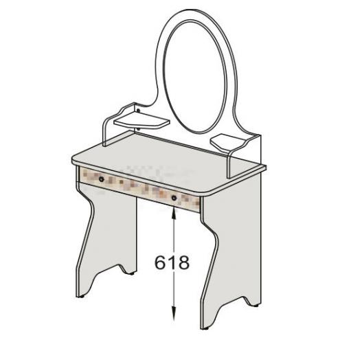 Столик туалетный Эльза 94S001