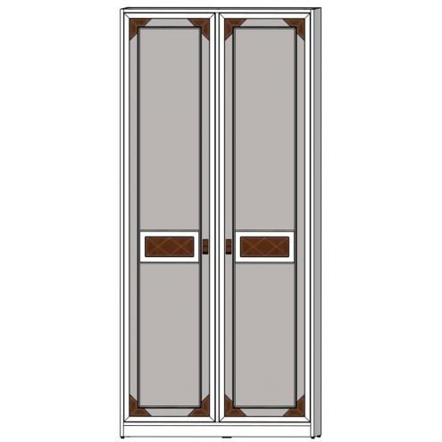 Шкаф 2-х дверный, декоративный фасад Nivona 9BC11B