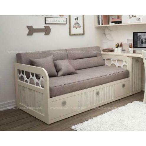 Мягкая спинка для кровати-дивана Velvet купить в Москве, цена 8,372 руб. в интернет-магазине Baby2Teen