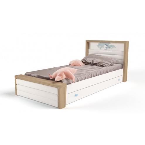 Кровать с мягким изножьем MIX Ocean №4