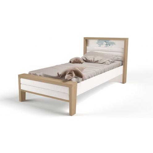 Кровать с мягким изножьем MIX Ocean №2