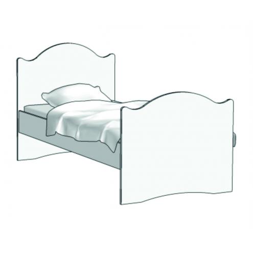 Кровать Эксклюзив KX-16 с рисунком 