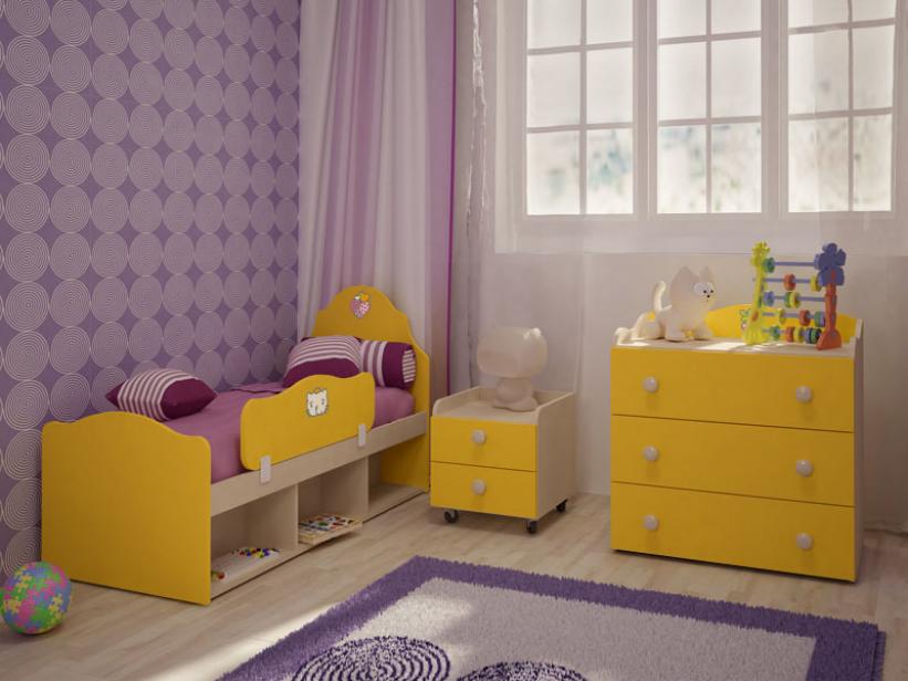 Детская комната Кнопочка (вариант 2) (снята с производства)